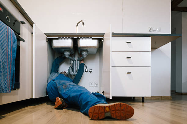 Professional Plumbing technician working in Derry, NH